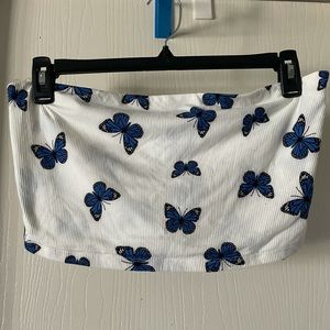 Butterfly Tube Top